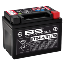 Battery BS BTZ5S SLA (BTX4L+)