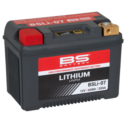 Battery BSLI-07 Lithium Ion (YTX16, YTX16H)