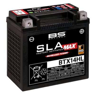 Battery BS BTX14HL SLA Max