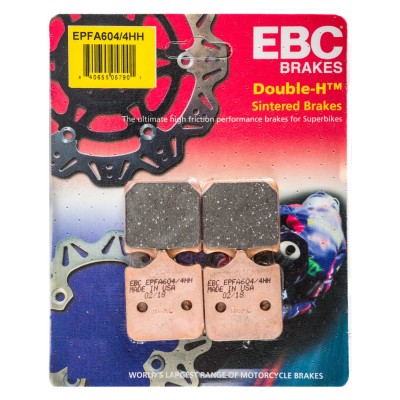 Brake pads EBC EPFA604/4HH Sintered Premium