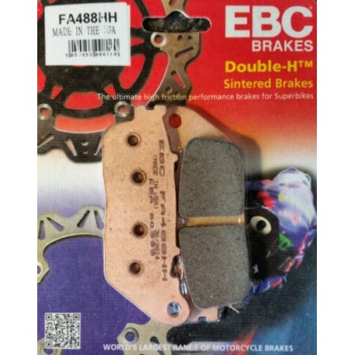 Brake pads EBC FA488HH Double H Sintered