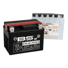 Battery BS BTZ5S-BS (BTX4L-BS) (open w/acid pack)