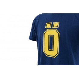 Ohlins T-shirt blue-yellow "O" S